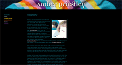 Desktop Screenshot of amberpriestley.com